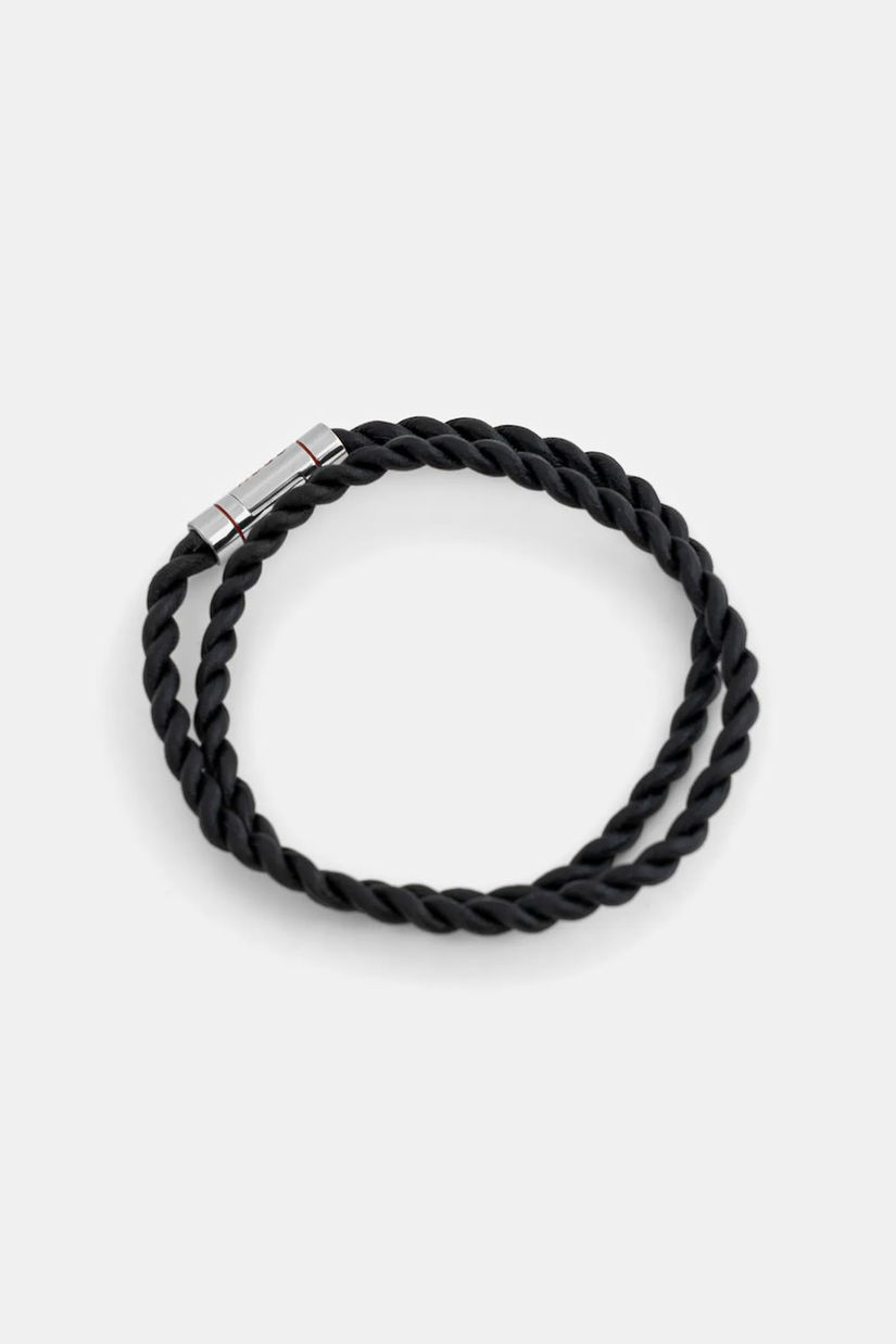 HUGO bratara de piele E-DOUBLEBRAID4-BRA