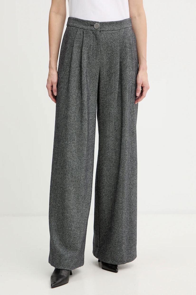 Armani Exchange pantaloni cu lână