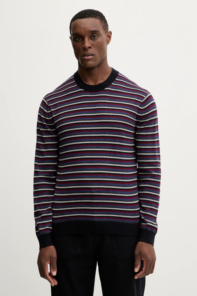 Armani Exchange pulover din amestec de lână