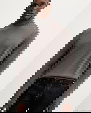 Armani Exchange pulover din amestec de lână