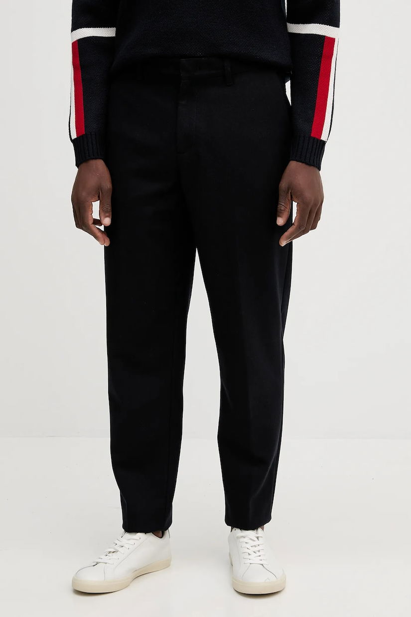 Armani Exchange pantaloni de lână