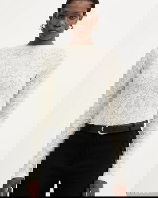 Pinko bluză din amestec de lână