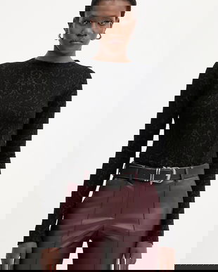 Pinko bluză din amestec de lână