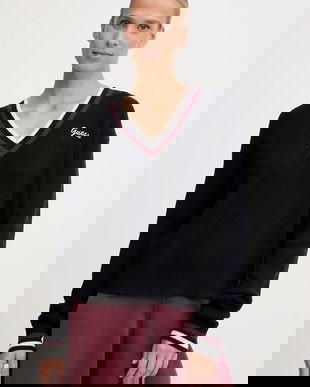 Guess pulover din amestec de lână SABINA