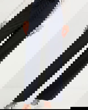 Twinset pantaloni cu lână