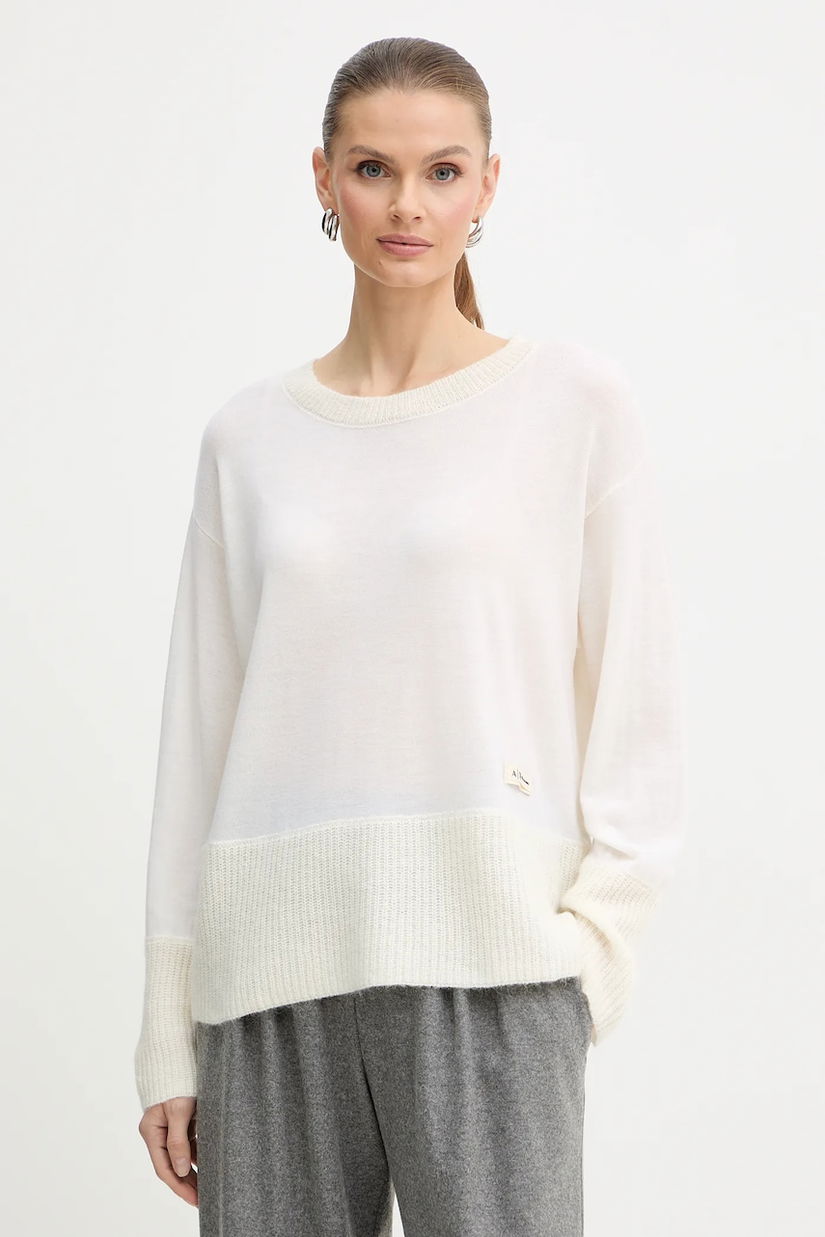 Armani Exchange pulover de lână