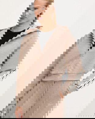 Guess hanorac din amestec de lână MURIEL