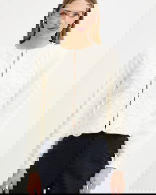 Twinset cardigan din amestec de lână