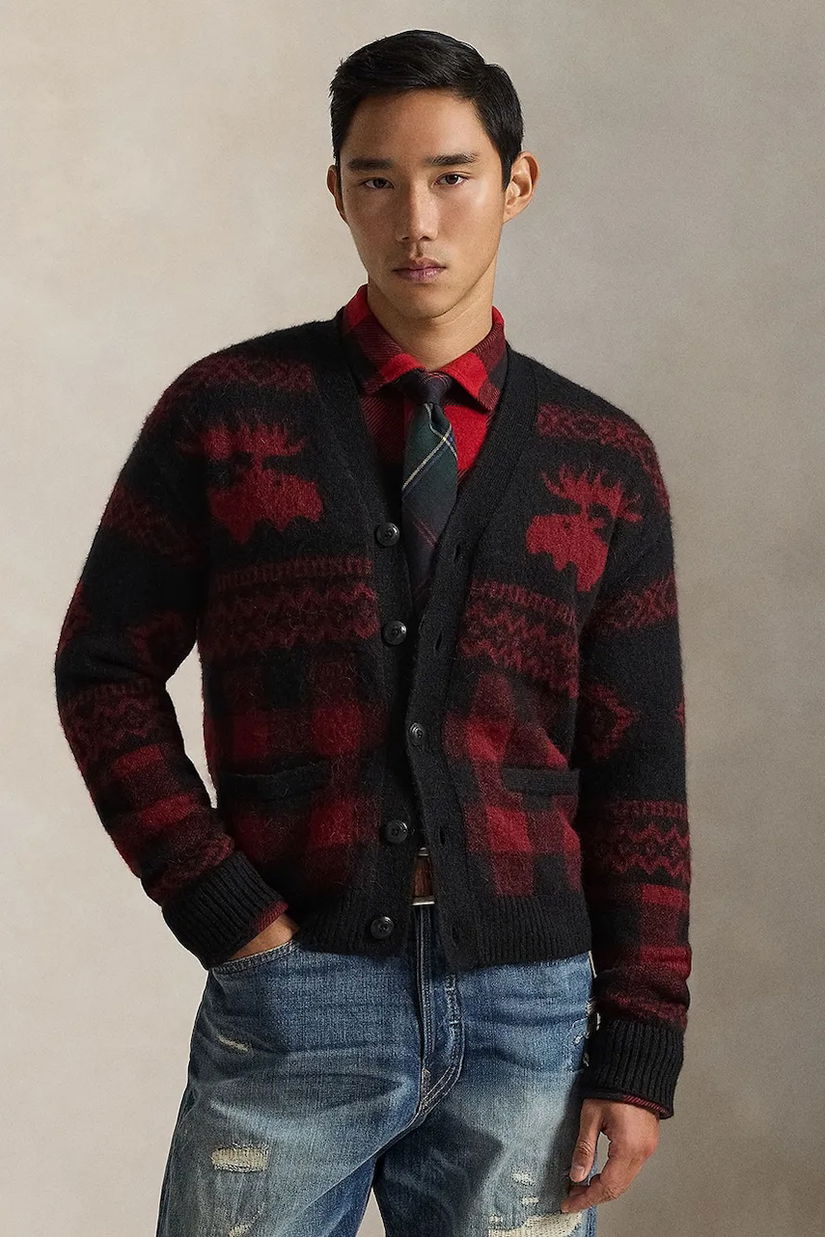 Polo Ralph Lauren cardigan din amestec de lână