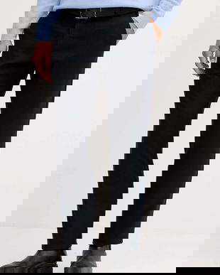 Guess pantaloni cu lână MYRON