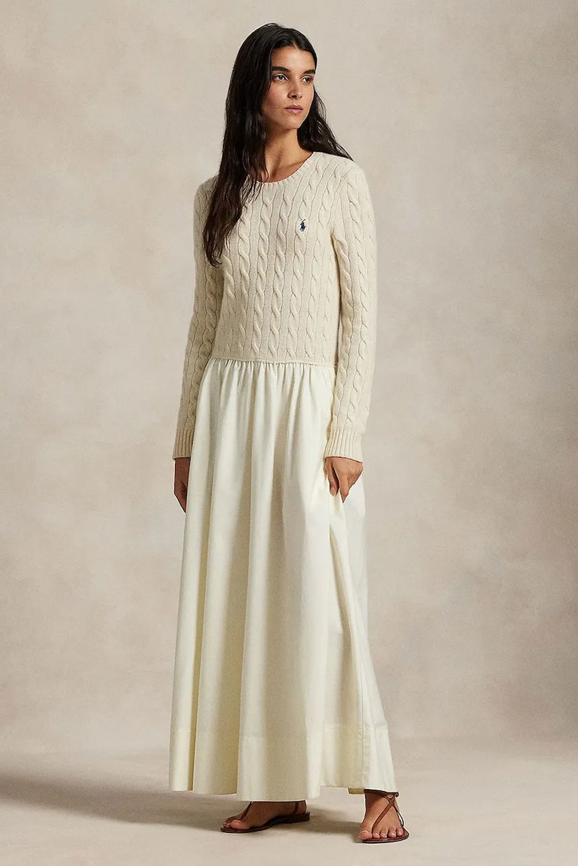 Polo Ralph Lauren rochie cu lână