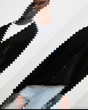 Calvin Klein Jeans cardigan din amestec de lână