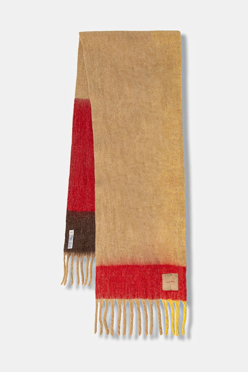 Calvin Klein eșarfă cu lână
