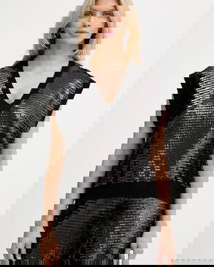 Armani Exchange vestă din amestec de lână