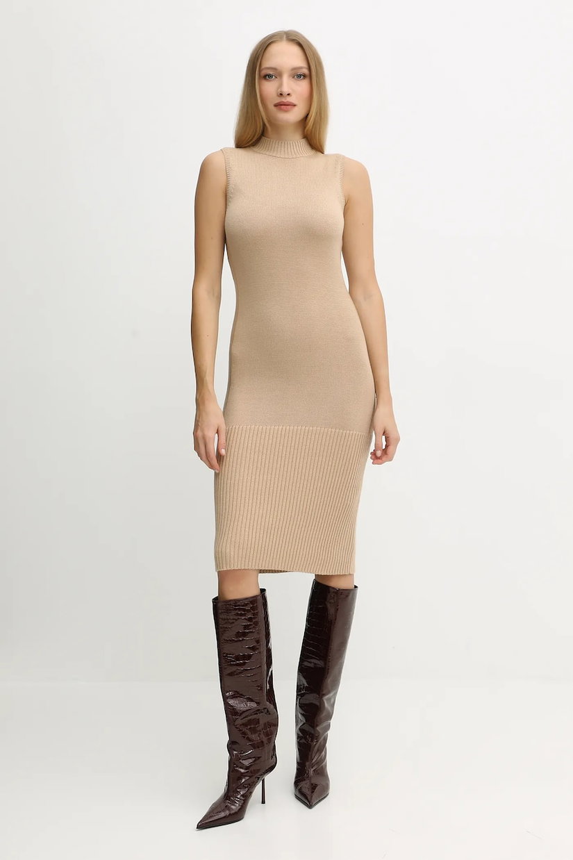 Armani Exchange rochie cu lână