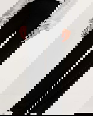 EA7 Emporio Armani pantaloni cu lână