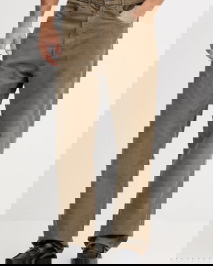 Armani Exchange pantaloni de catifea cord