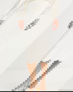 Twinset fustă din amestec de lână