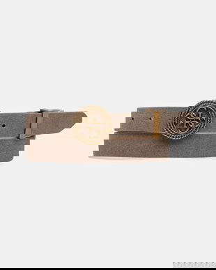 Guess curea din piele întoarsă