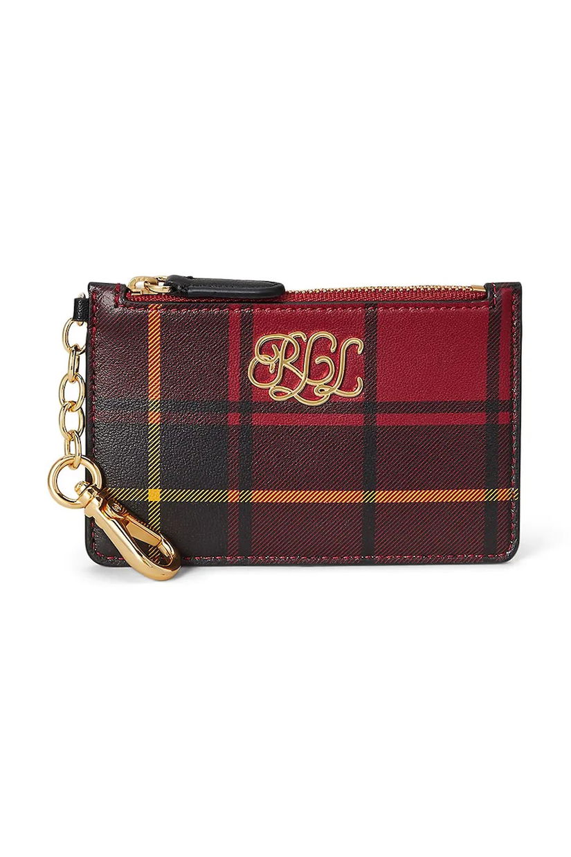 Lauren Ralph Lauren husă din piele pentru carduri