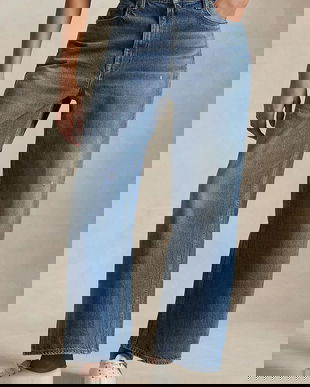 Polo Ralph Lauren blugi din bumbac Wd Lg Crp Ankle Wide