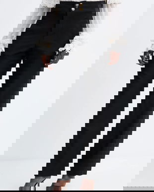 Twinset pantaloni din lână