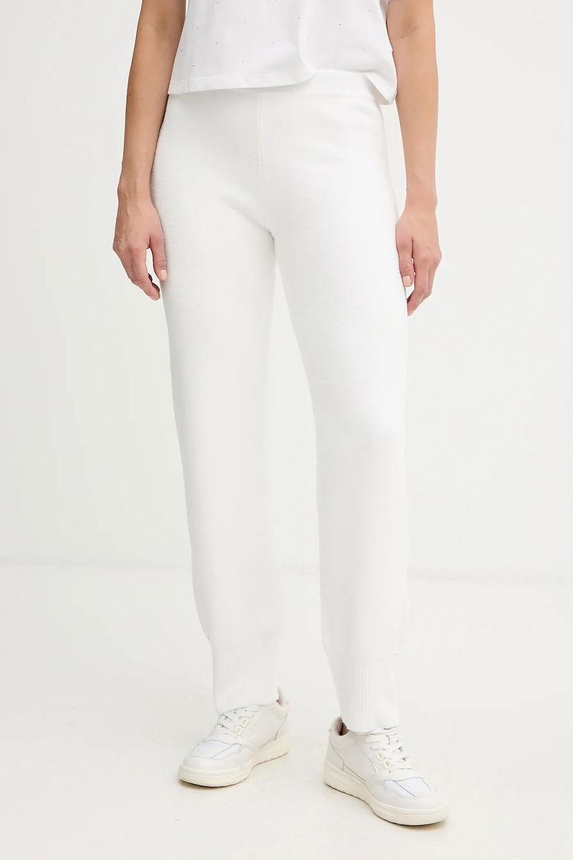 Twinset pantaloni de trening cu amestec de lână