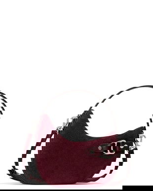 Lauren Ralph Lauren geantă de mână din piele întoarsă