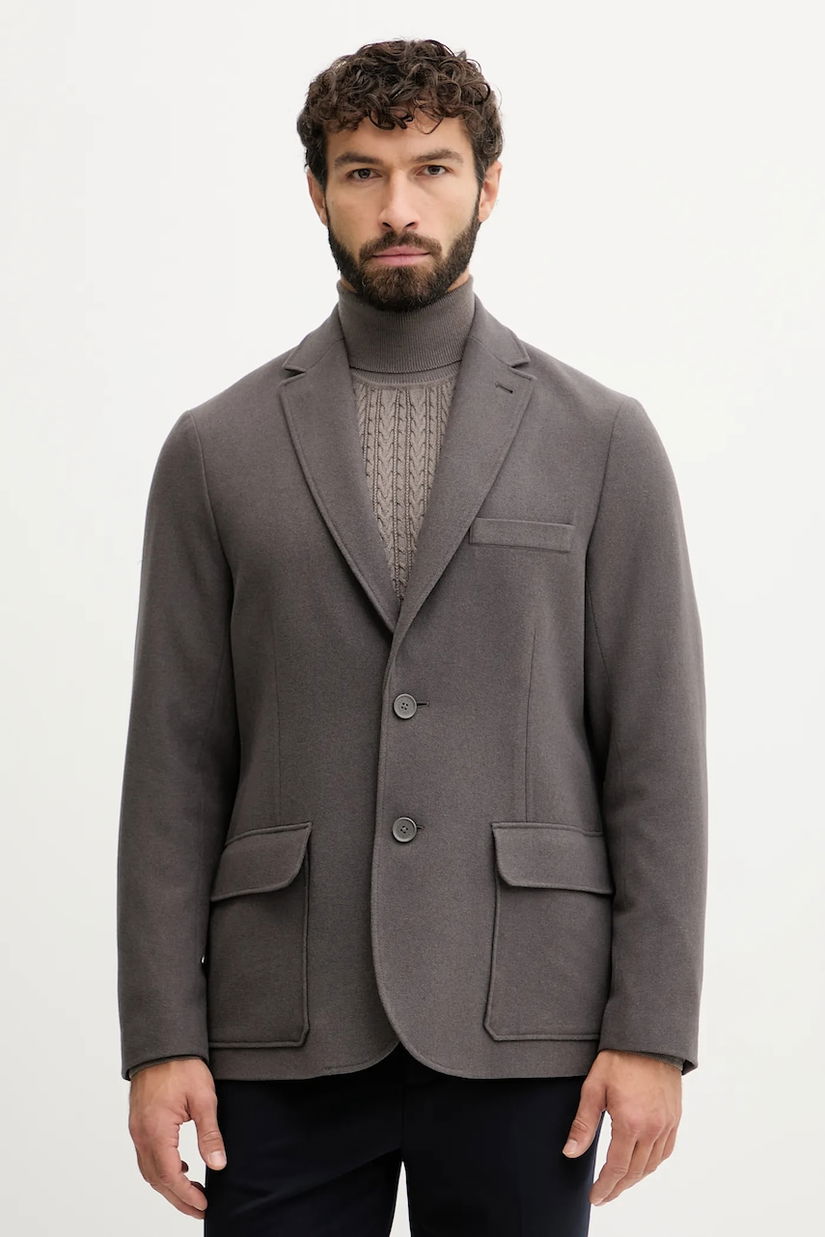 Armani Exchange jachetă cu lână