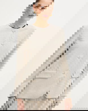 Armani Exchange geacă din velur