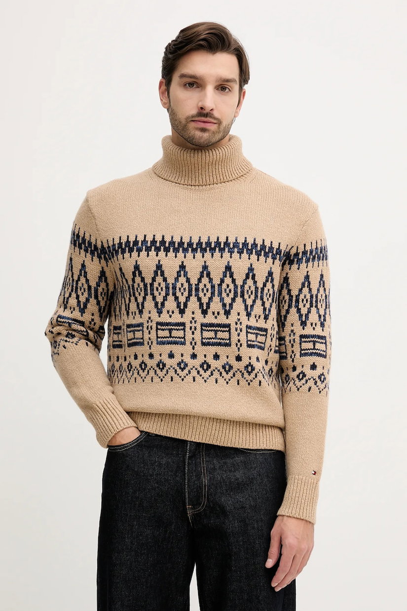 Tommy Hilfiger pulover din amestec de lână