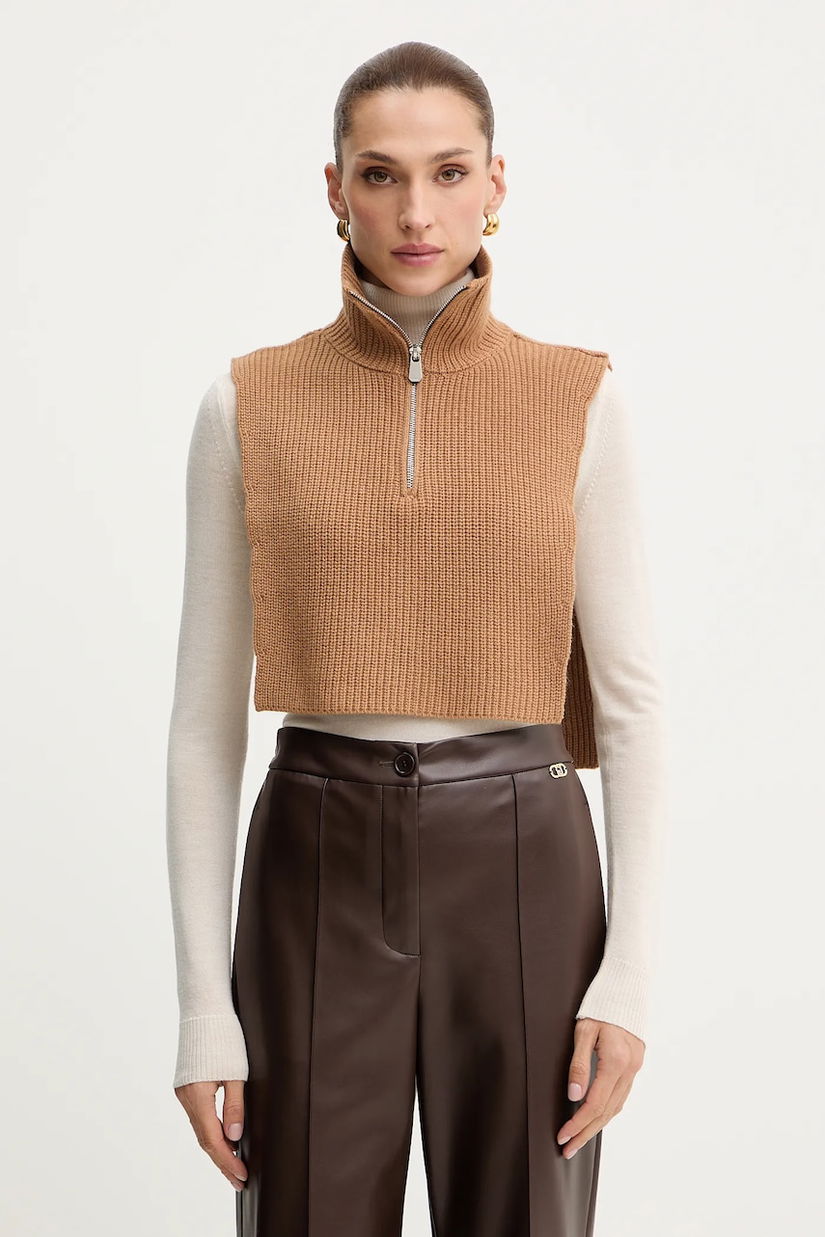 Pinko o eșarfă cu lână