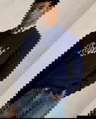 Polo Ralph Lauren pulover din amestec de lână