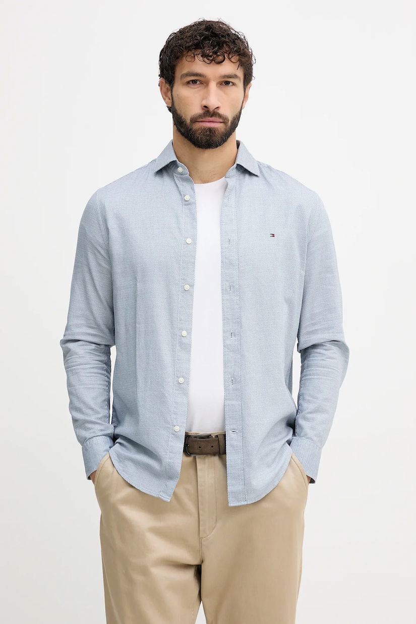 Tommy Hilfiger cămașă din bumbac