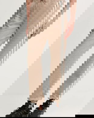 Guess pantaloni de trening cu amestec de lână MURIEL