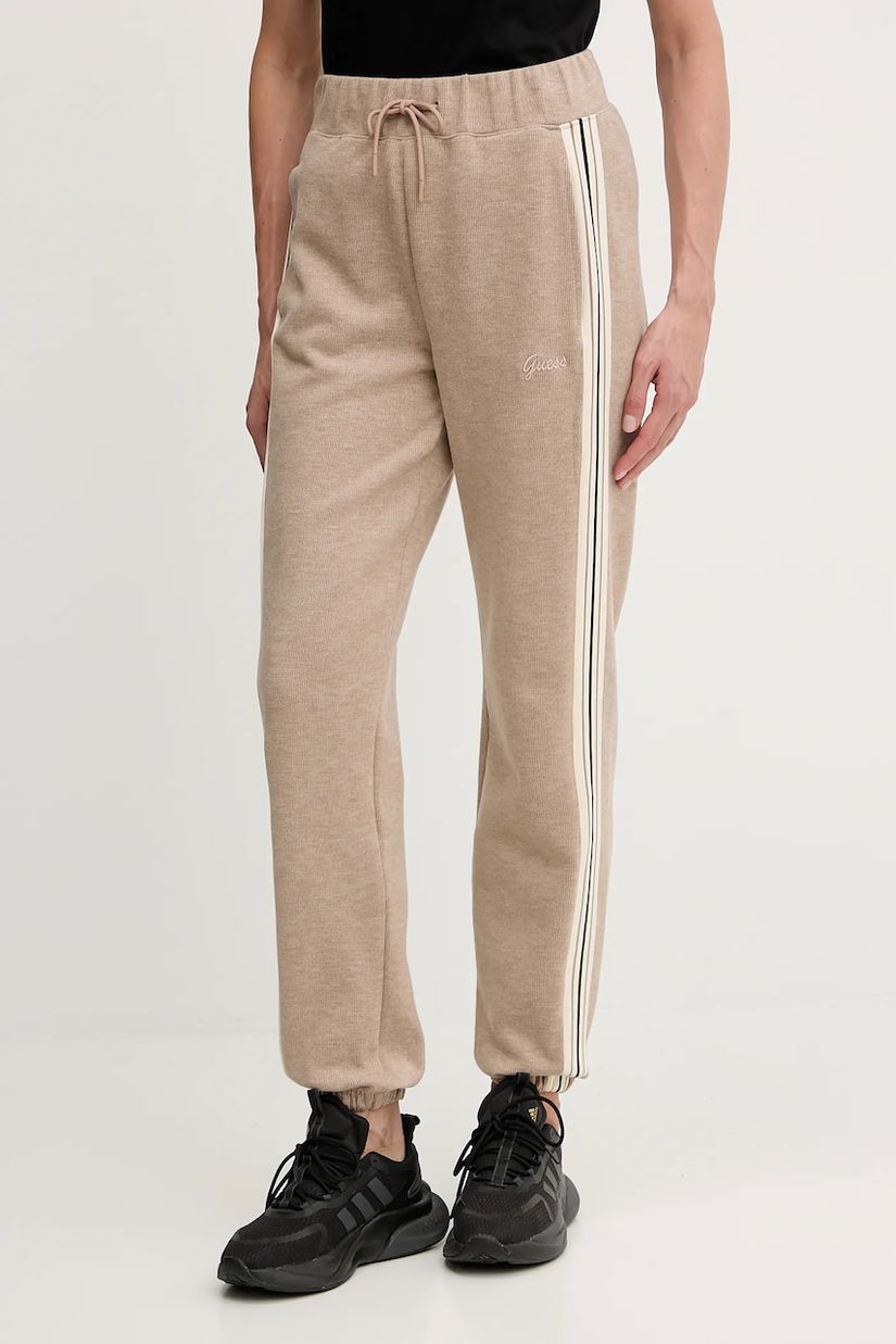 Guess pantaloni de trening cu amestec de lână MURIEL