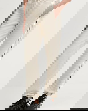 Guess pantaloni de trening cu amestec de lână MURIEL