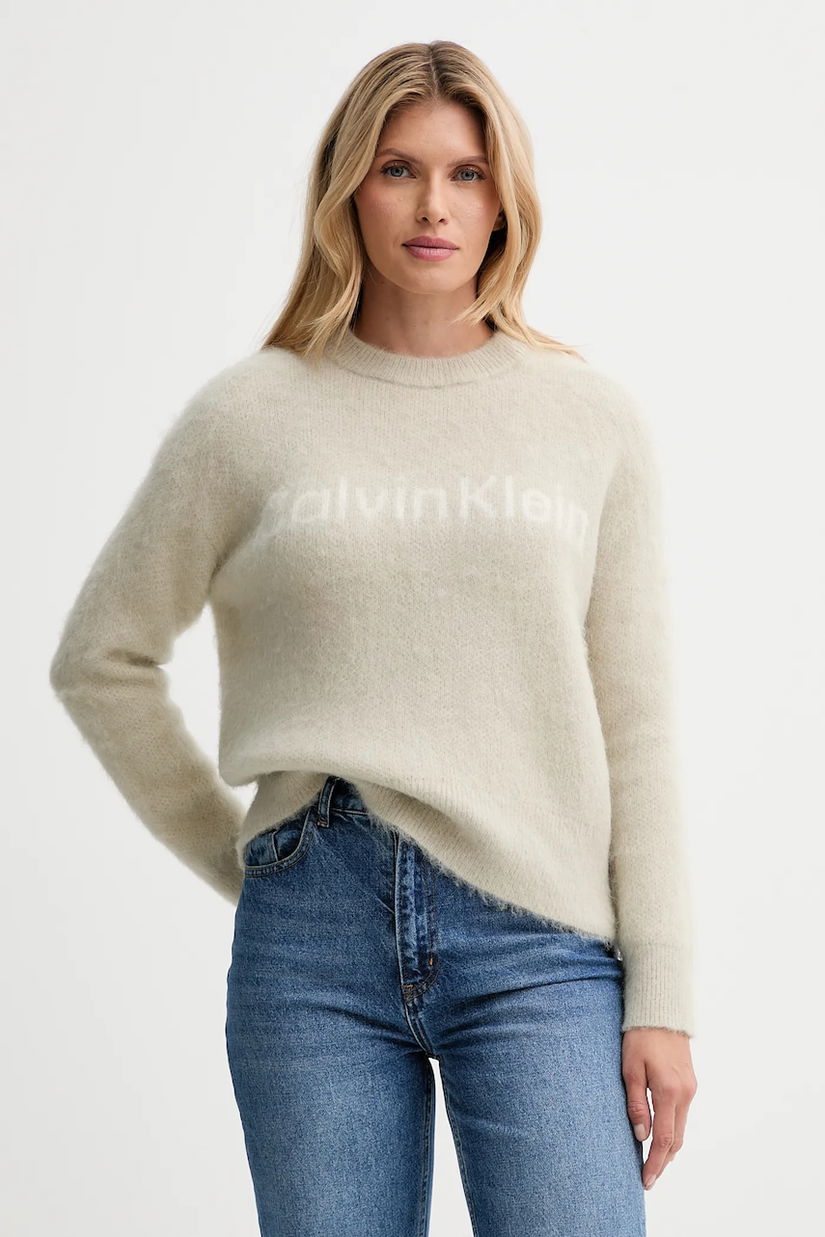 Calvin Klein pulover din amestec de lână