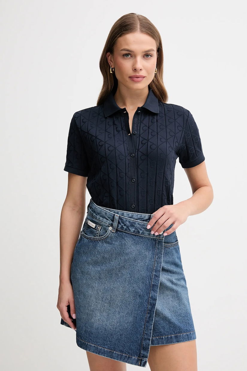 Calvin Klein Jeans cardigan din bumbac