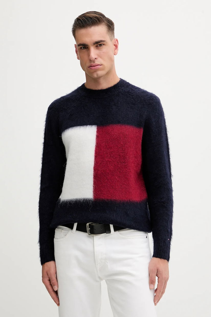 Tommy Hilfiger pulover din amestec de lână