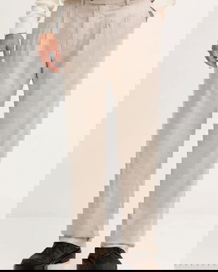 Tommy Hilfiger pantaloni cu lână