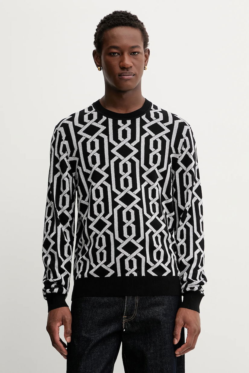 HUGO pulover din amestec de lână Souvawn