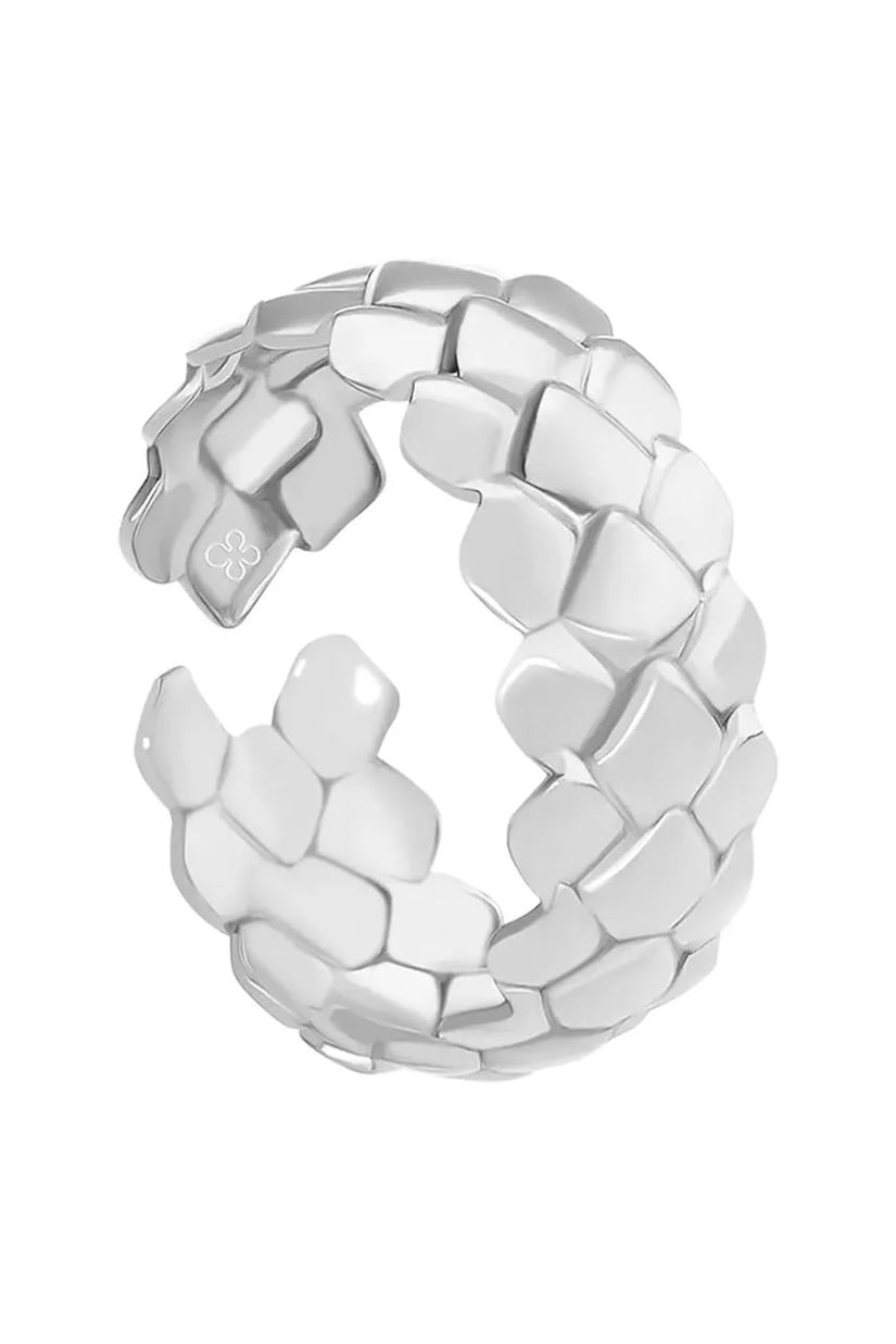 Lilou inel placat cu argint Snake