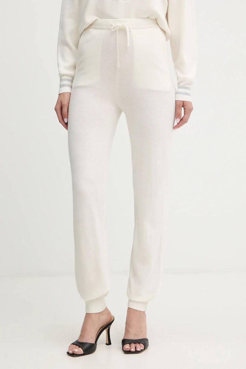 Guess pantaloni de trening cu cașmir MAGGIE