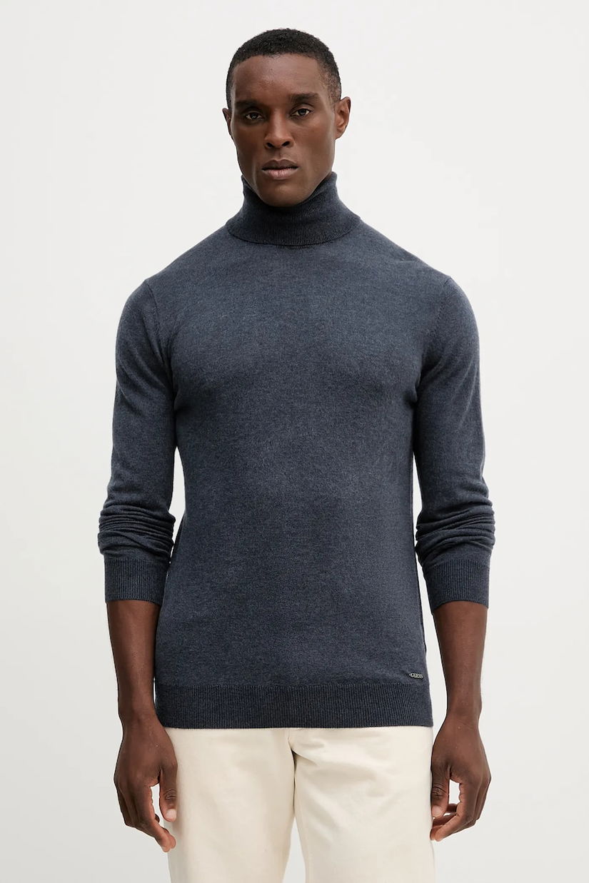 Guess pulover din amestec de lână JIM