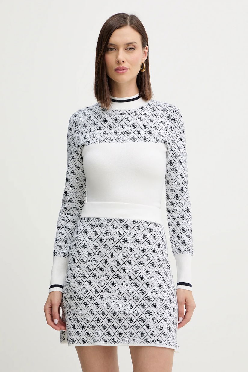 Guess pulover din amestec de lână AUBREY