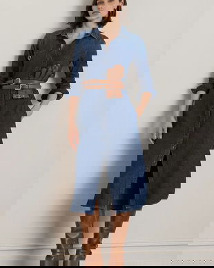 Lauren Ralph Lauren rochie jeans