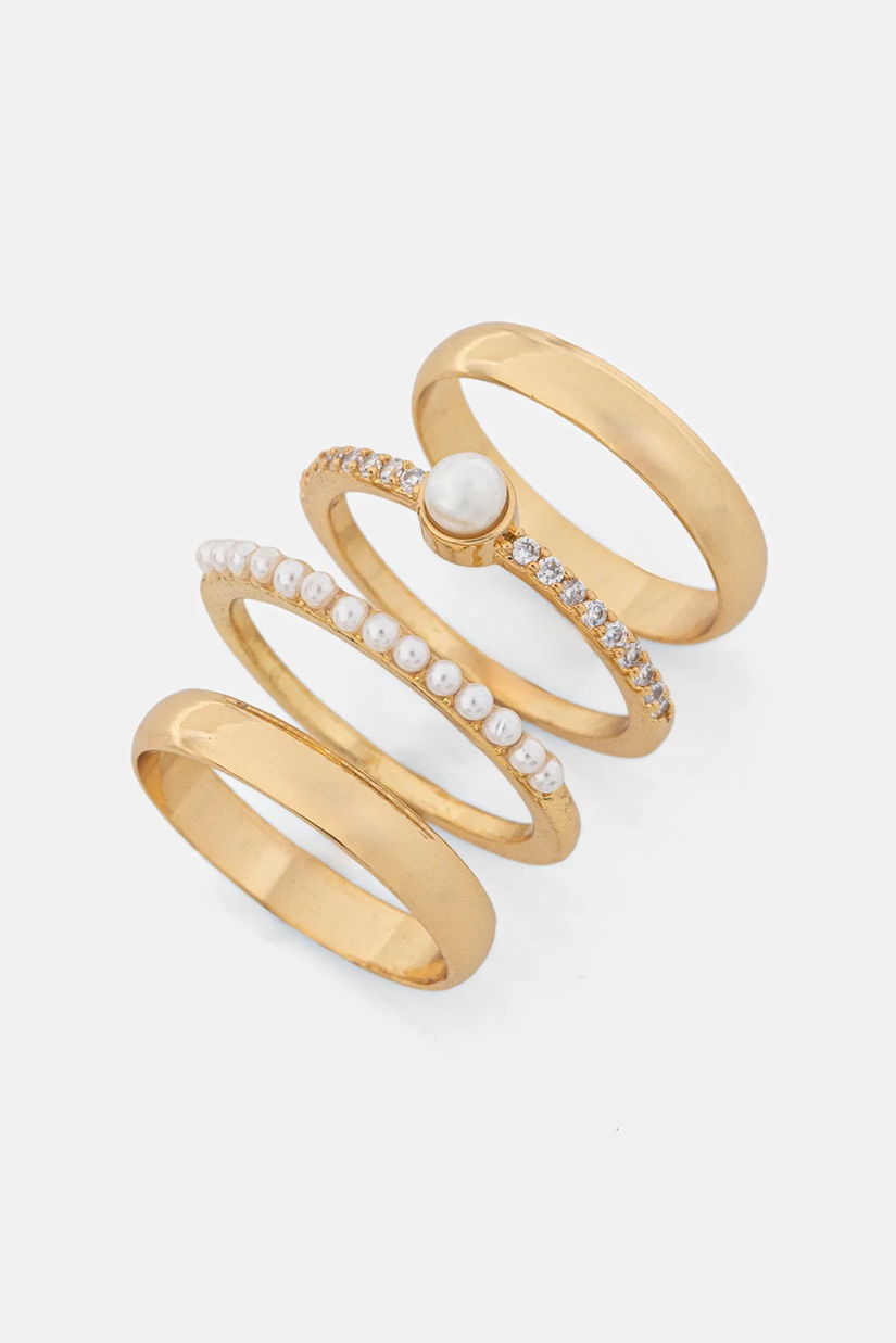 Aldo inel placat cu aur 4-pack