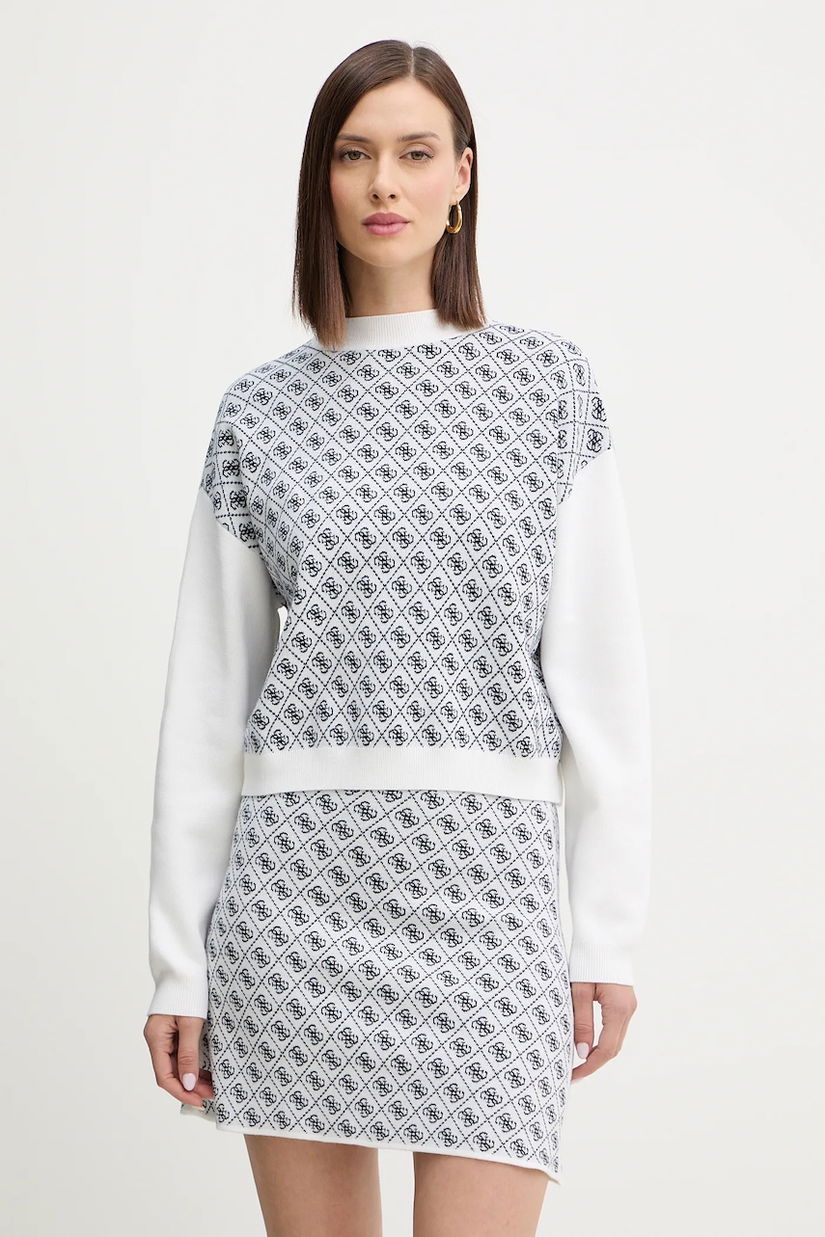 Guess pulover din amestec de lână AUBREY