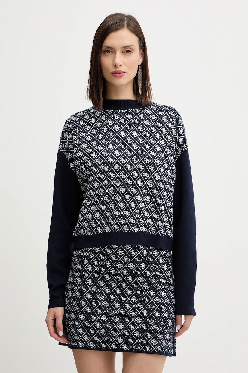 Guess pulover din amestec de lână AUBREY